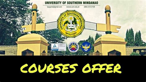 usm kabacan courses offered|Virtual University: All courses .